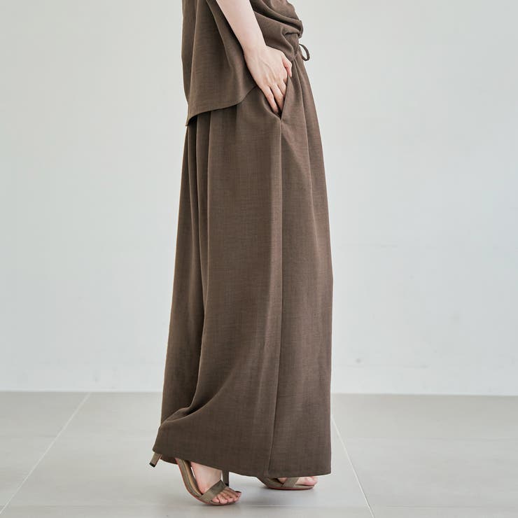 【セットアイテム】リネンタッチTブラウスセットアップ | coen【women】 | 詳細画像26 