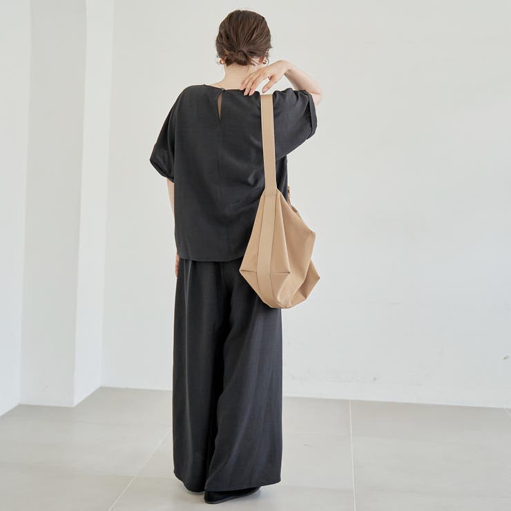 【セットアイテム】リネンタッチTブラウスセットアップ | coen【women】 | 詳細画像4 