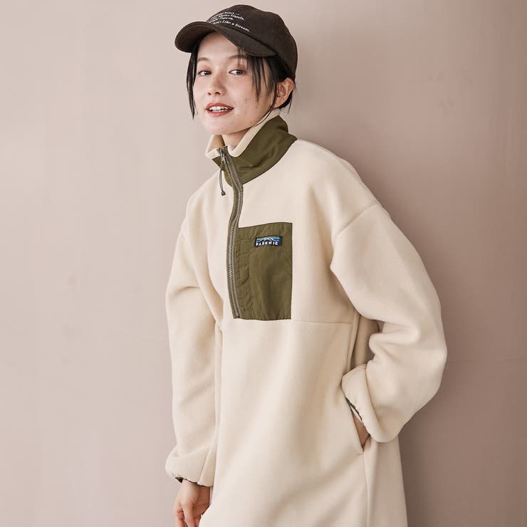 【PARKNIK（パークニック）】ハーフスナップフリースワンピース | coen【women】 | 詳細画像11 