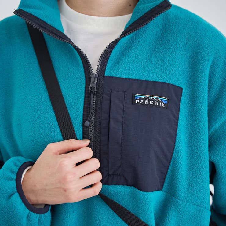 【PARKNIK（パークニック）】ハーフスナップフリースワンピース | coen【women】 | 詳細画像18 