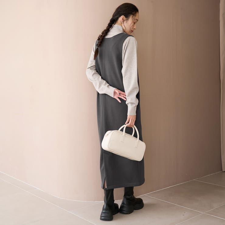 【REVERSE WARM】あったかスウェット Uネックジャンスカ | coen【women】 | 詳細画像10 