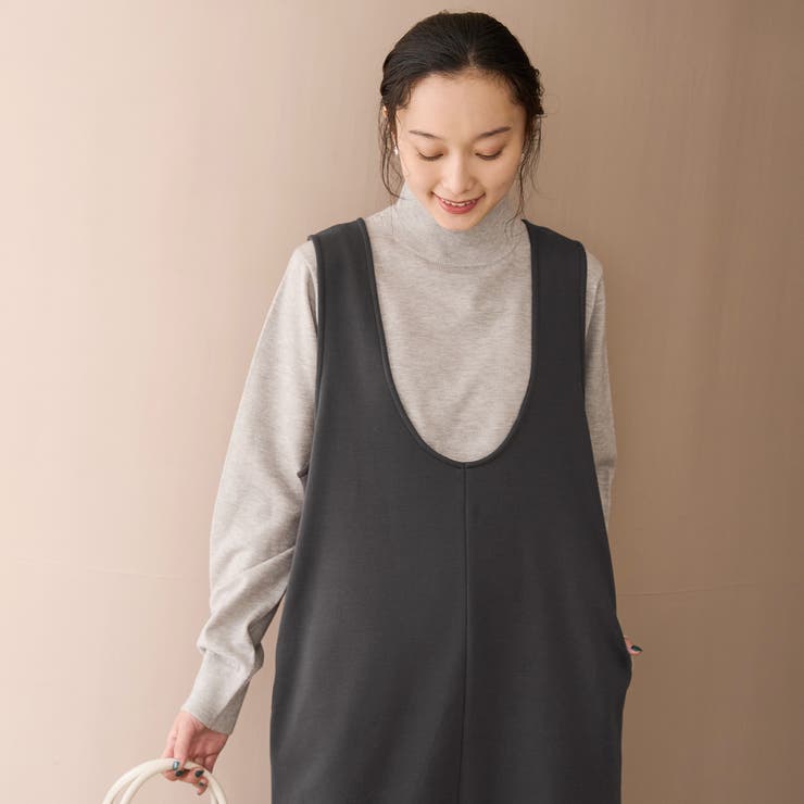 【REVERSE WARM】あったかスウェット Uネックジャンスカ | coen【women】 | 詳細画像11 