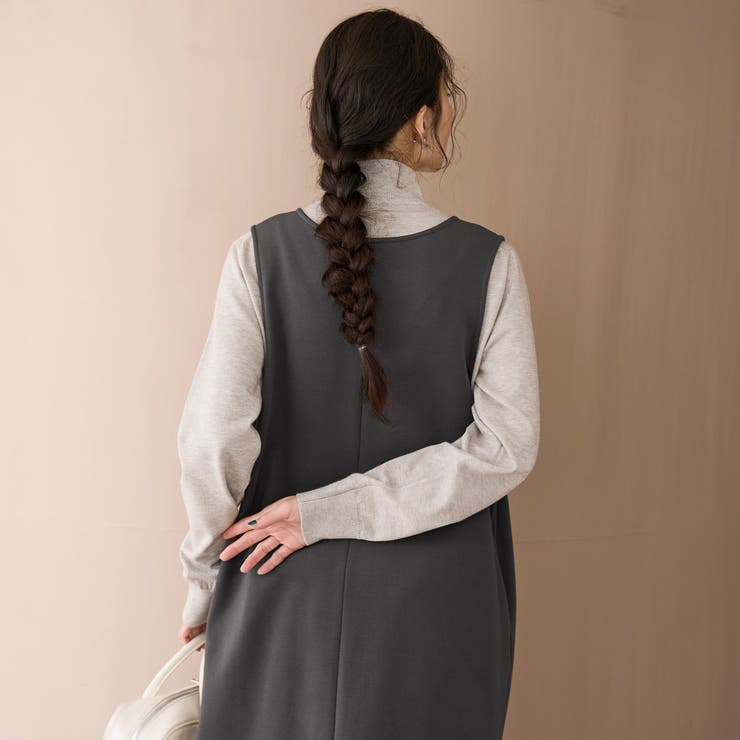 【REVERSE WARM】あったかスウェット Uネックジャンスカ | coen【women】 | 詳細画像12 