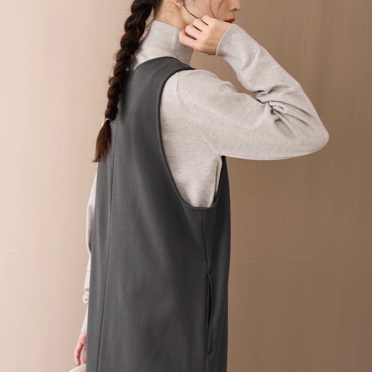 【REVERSE WARM】あったかスウェット Uネックジャンスカ | coen【women】 | 詳細画像13 