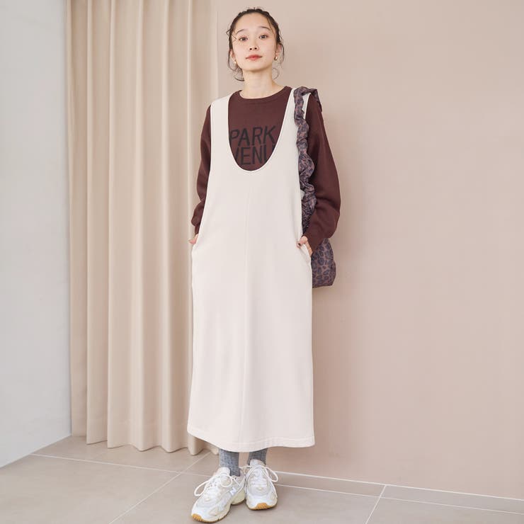 【REVERSE WARM】あったかスウェット Uネックジャンスカ | coen【women】 | 詳細画像14 