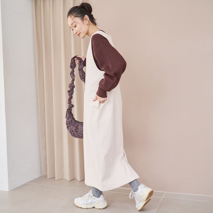 【REVERSE WARM】あったかスウェット Uネックジャンスカ | coen【women】 | 詳細画像15 