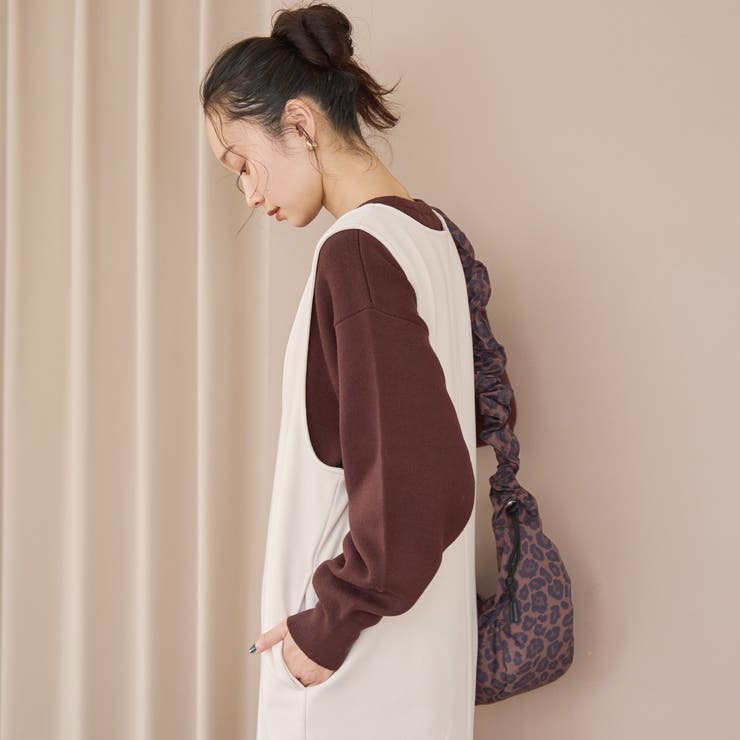 【REVERSE WARM】あったかスウェット Uネックジャンスカ | coen【women】 | 詳細画像18 