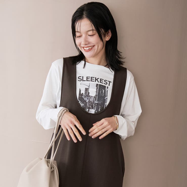 【REVERSE WARM】あったかスウェット Uネックジャンスカ | coen【women】 | 詳細画像23 