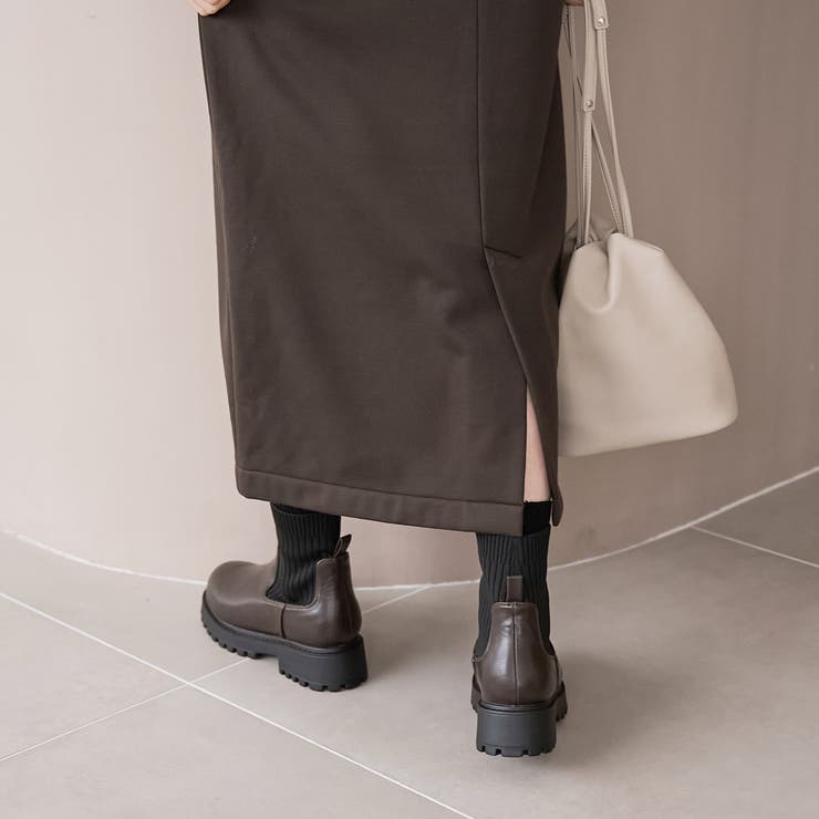 【REVERSE WARM】あったかスウェット Uネックジャンスカ | coen【women】 | 詳細画像25 