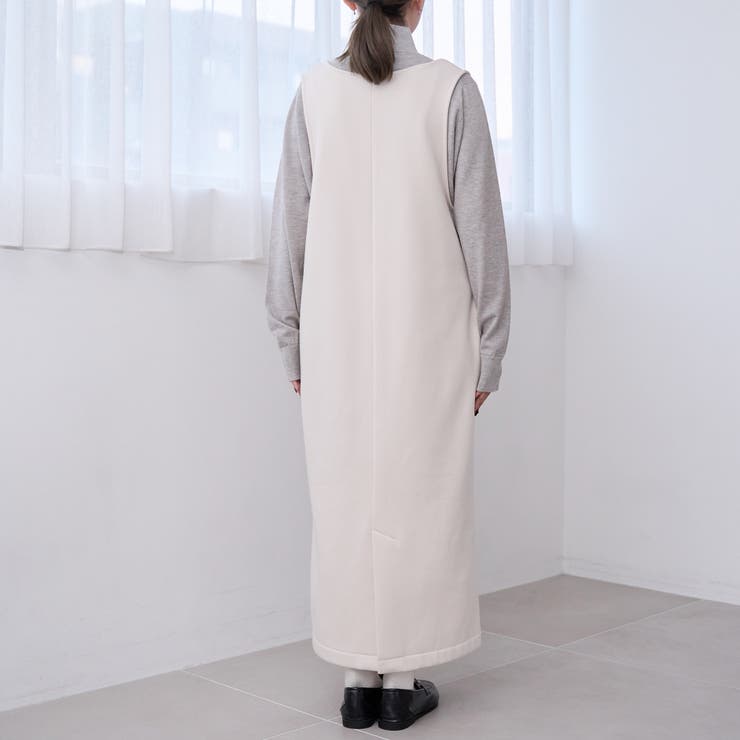 【REVERSE WARM】あったかスウェット Uネックジャンスカ | coen【women】 | 詳細画像28 