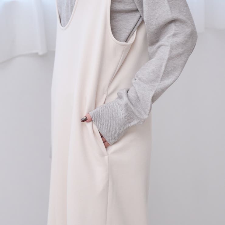 【REVERSE WARM】あったかスウェット Uネックジャンスカ | coen【women】 | 詳細画像30 