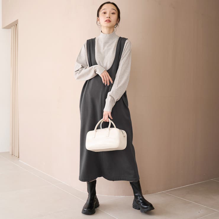 【REVERSE WARM】あったかスウェット Uネックジャンスカ | coen【women】 | 詳細画像8 