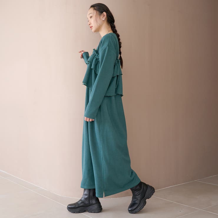 【セットアイテム】起毛リブキャミセットワンピース | coen【women】 | 詳細画像14 