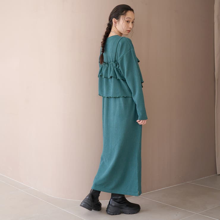 【セットアイテム】起毛リブキャミセットワンピース | coen【women】 | 詳細画像15 