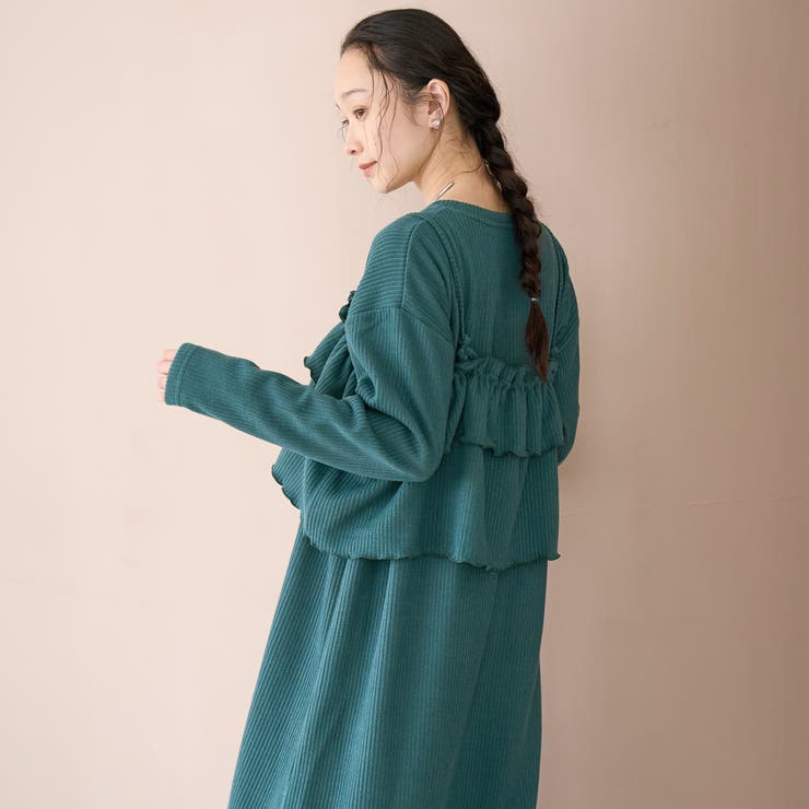 【セットアイテム】起毛リブキャミセットワンピース | coen【women】 | 詳細画像17 