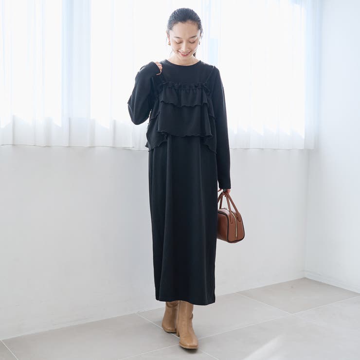 【セットアイテム】起毛リブキャミセットワンピース | coen【women】 | 詳細画像2 