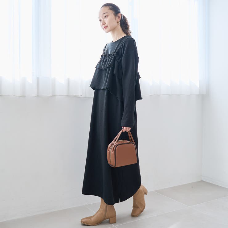 【セットアイテム】起毛リブキャミセットワンピース | coen【women】 | 詳細画像3 