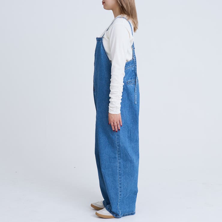 フロントジップデザインデニムサロペット | coen【women】 | 詳細画像16 