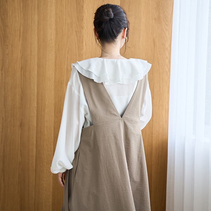 ポリツイルAラインジャンスカ | coen【women】 | 詳細画像18 