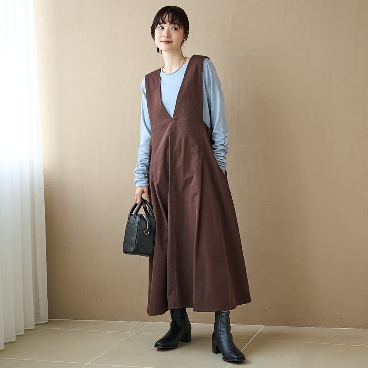 ポリツイルAラインジャンスカ | coen【women】 | 詳細画像7 