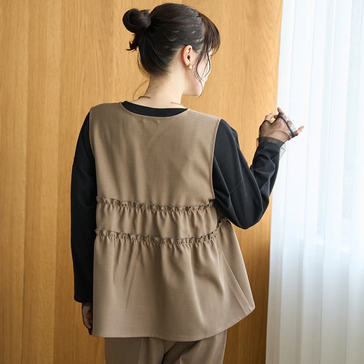 【セットアイテム】リネンライク ビスチェセットアップ | coen【women】 | 詳細画像12 