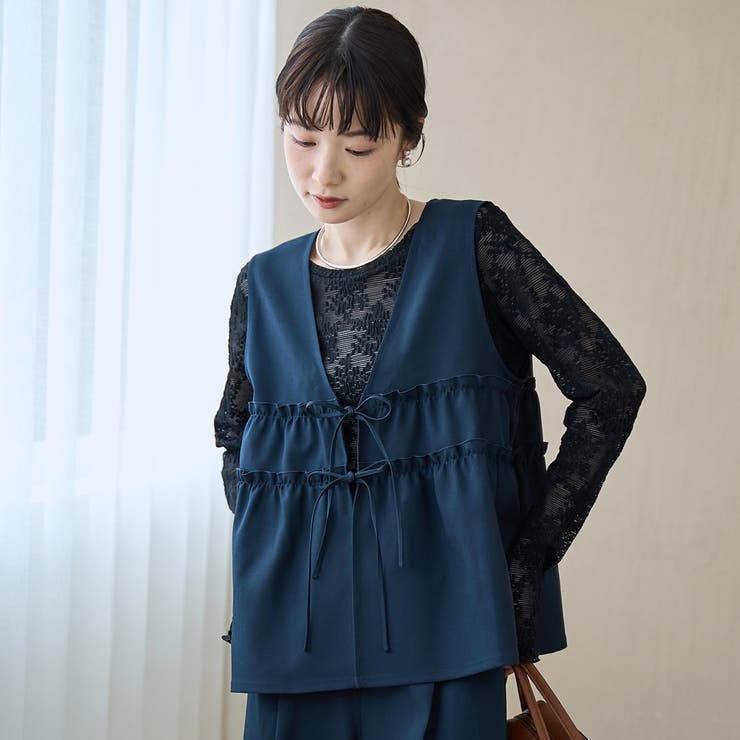 【セットアイテム】リネンライク ビスチェセットアップ | coen【women】 | 詳細画像19 