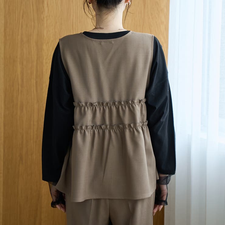 【セットアイテム】リネンライク ビスチェセットアップ | coen【women】 | 詳細画像27 