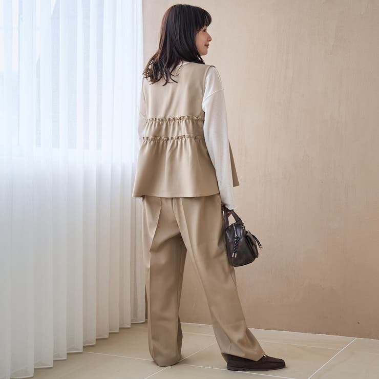 【セットアイテム】リネンライク ビスチェセットアップ | coen【women】 | 詳細画像3 