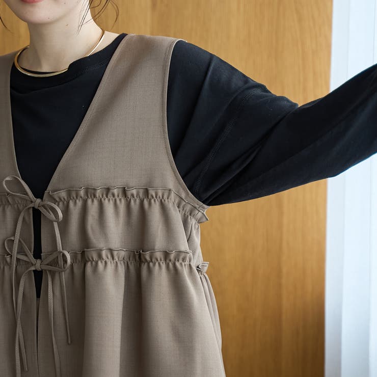 【セットアイテム】リネンライク ビスチェセットアップ | coen【women】 | 詳細画像30 