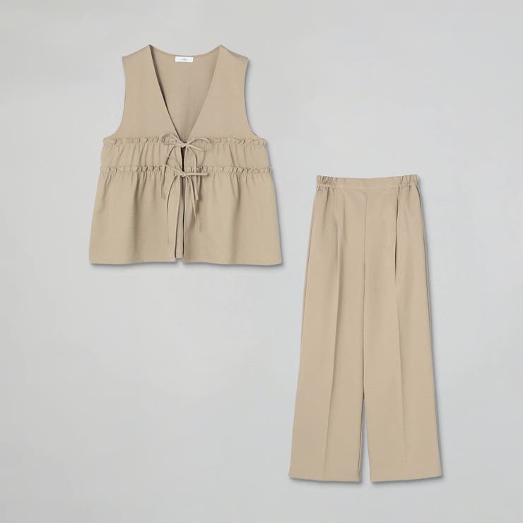 【セットアイテム】リネンライク ビスチェセットアップ | coen【women】 | 詳細画像38 