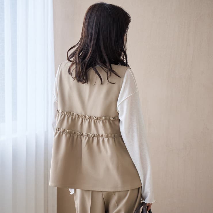 【セットアイテム】リネンライク ビスチェセットアップ | coen【women】 | 詳細画像5 