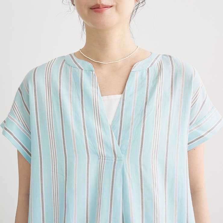【MARKET（マーケット）】スキッパーフレンチスリーブワンピース | coen【women】 | 詳細画像39 
