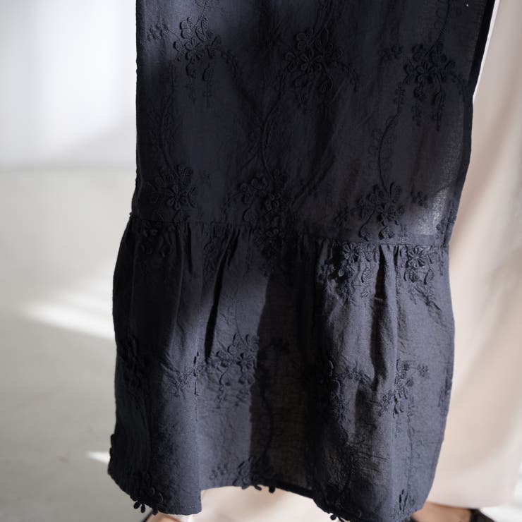 3Dフラワー刺繍 キャミワンピース | coen【women】 | 詳細画像8 