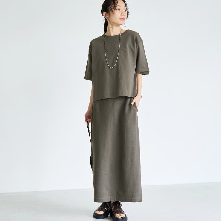 セットアイテム】ナロースカートジャージーセットアップ[品番