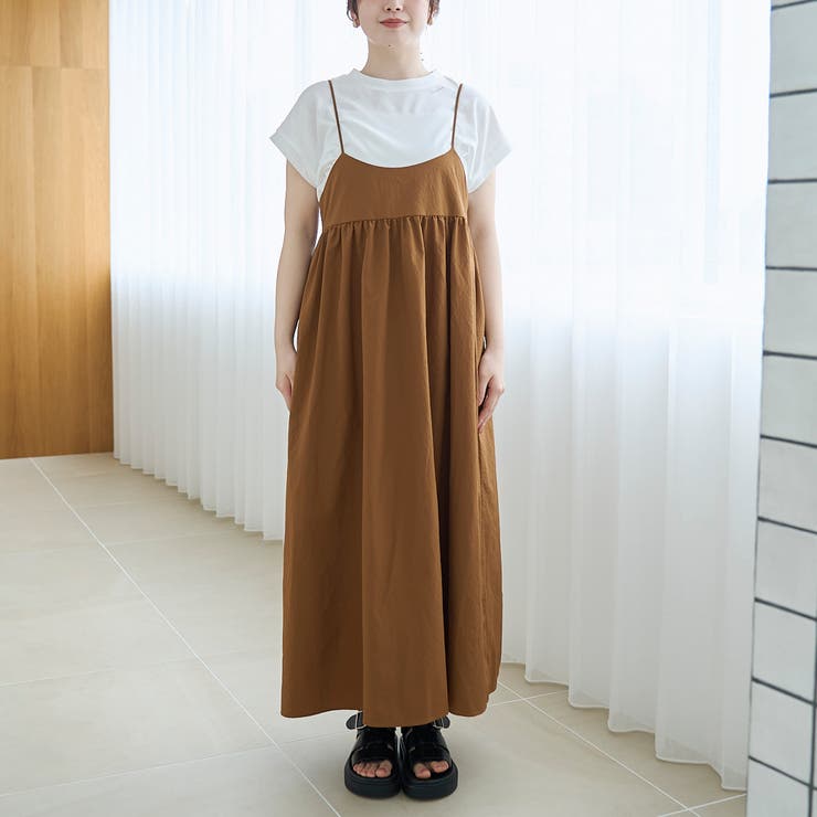 【セットアイテム】サッカーキャミワンピ フレンチスリーブTセット | coen【women】 | 詳細画像23 