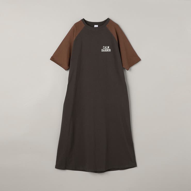 【汗染み軽減】アソートナンバリングロゴプリント ラグランTシャツワンピース | coen【women】 | 詳細画像23 