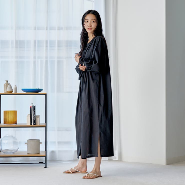 MARKET（マーケット）マエアキギャザー シャツ ワンピース | coen【women】 | 詳細画像2 