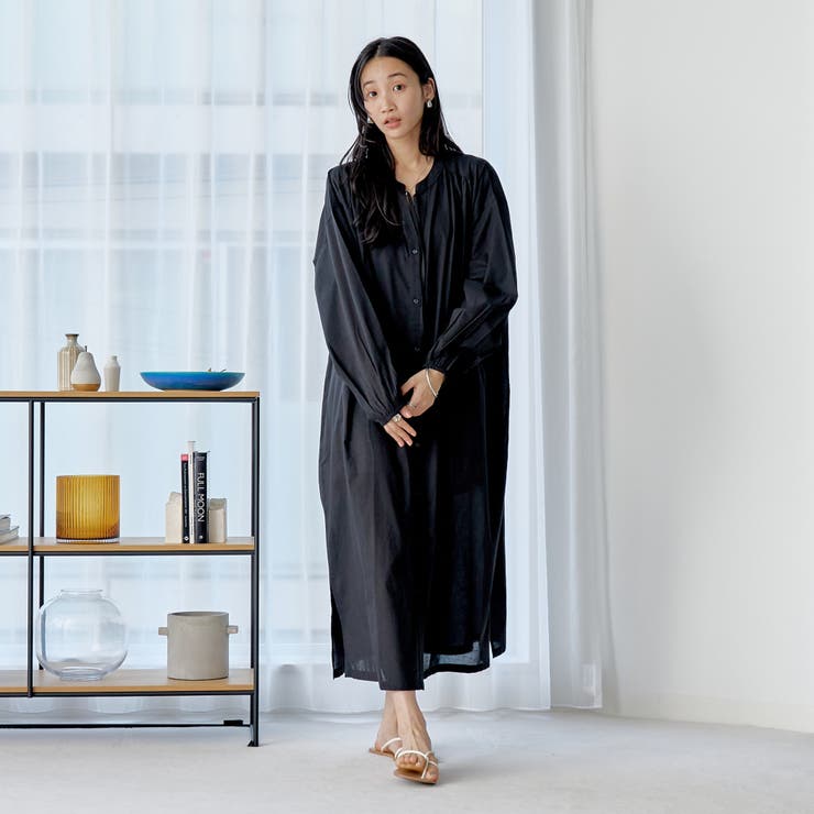 MARKET（マーケット）マエアキギャザー シャツ ワンピース | coen【women】 | 詳細画像3 