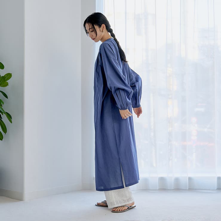 MARKET（マーケット）マエアキギャザー シャツ ワンピース | coen【women】 | 詳細画像7 