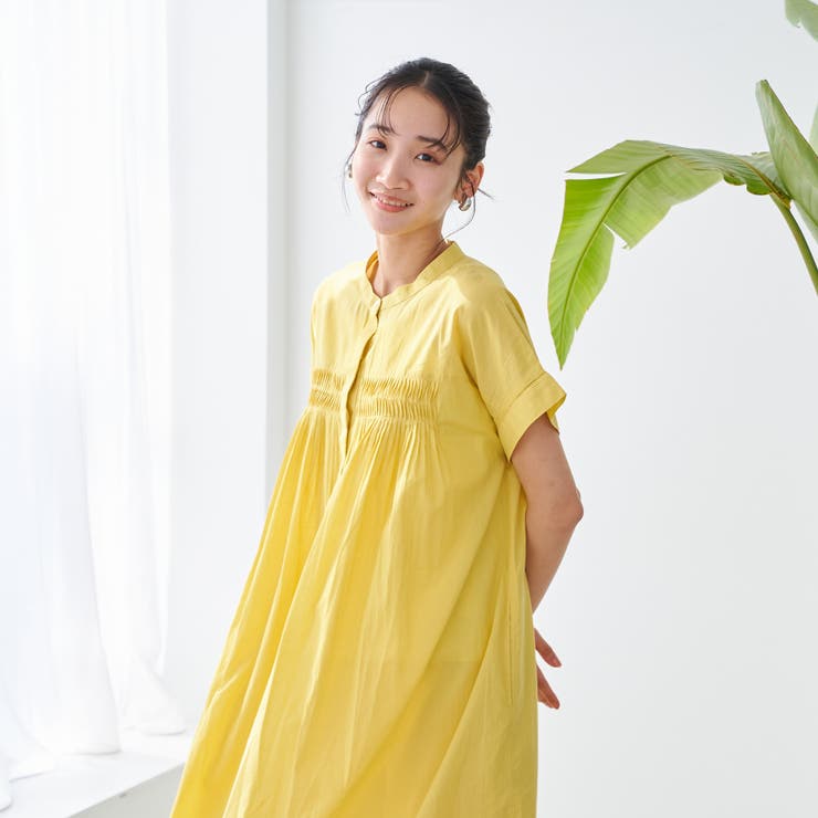 MARKET（マーケット）タック前開きワンピース | coen【women】 | 詳細画像16 