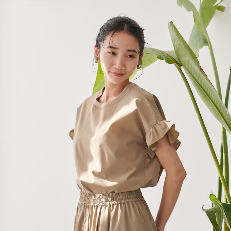【C.mt】ポーチ付きフリルTEE＆スカート（セットアップ） | coen【women】 | 詳細画像16 