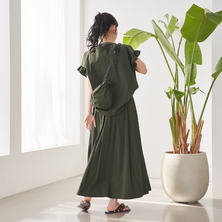 【C.mt】ポーチ付きフリルTEE＆スカート（セットアップ） | coen【women】 | 詳細画像26 