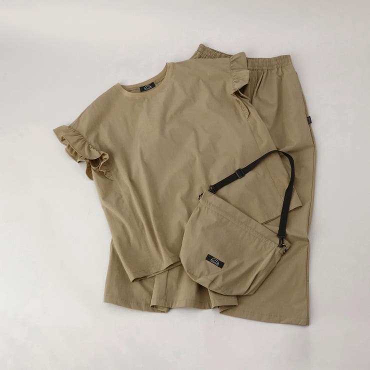 【C.mt】ポーチ付きフリルTEE＆スカート（セットアップ） | coen【women】 | 詳細画像31 