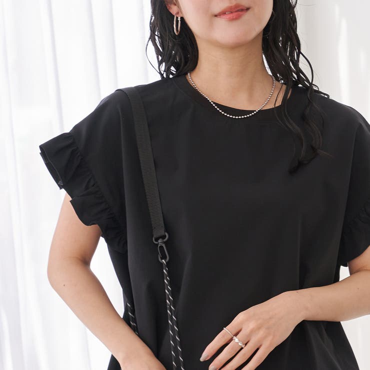 【C.mt】ポーチ付きフリルTEE＆スカート（セットアップ） | coen【women】 | 詳細画像7 