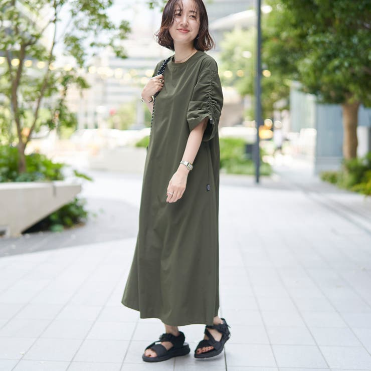 【C.mt】袖ドロストワンピース | coen【women】 | 詳細画像7 