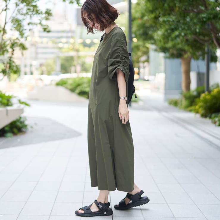 【C.mt】袖ドロストワンピース | coen【women】 | 詳細画像8 