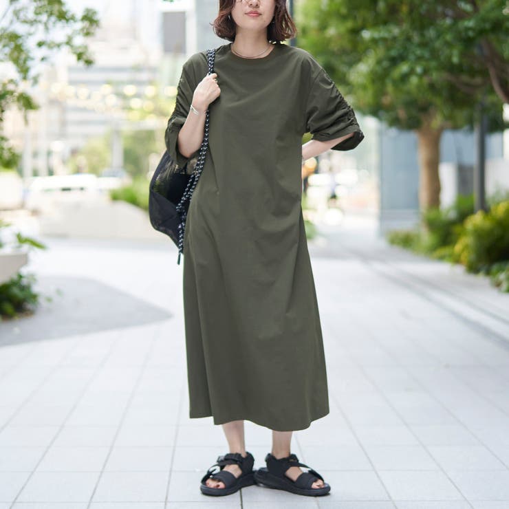OLIVE | 【C.mt】袖ドロストワンピース | coen【women】