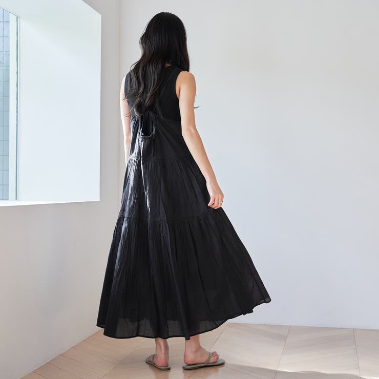 【Lipa別注】 モチーフ刺繍キャミワンピース | coen【women】 | 詳細画像4 