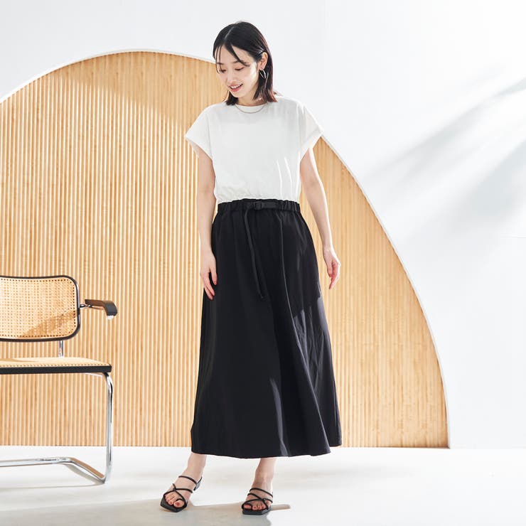 【C.mt】ドッキングワンピース | coen【women】 | 詳細画像2 