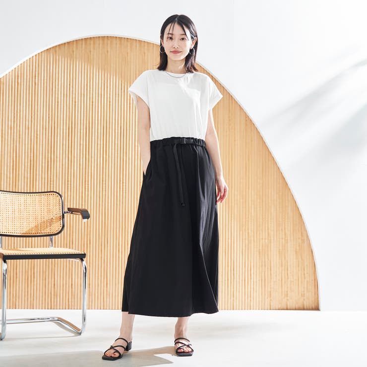 【C.mt】ドッキングワンピース | coen【women】 | 詳細画像3 